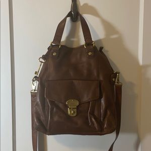 Fossil slouchy cross body purse